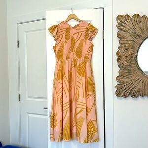 Bohme Maxi, Medium, pink and yellow sundress